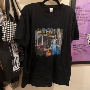 Loretta Lynn Van Lear Rose Black Tee